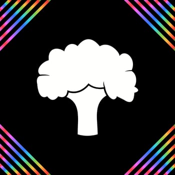 Broccoli Vector Icon