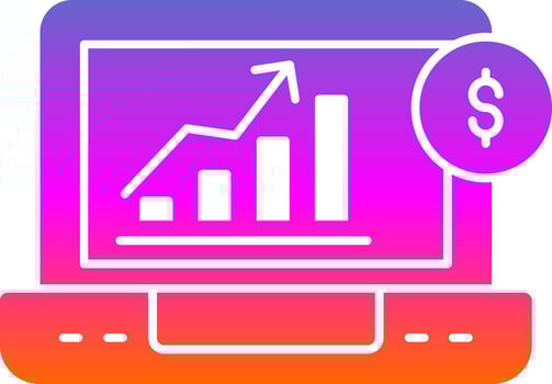 Profit Vector Icon Design