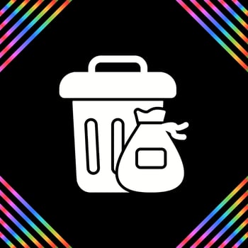 Trash Vector Icon