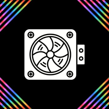 Ventilation Vector Icon