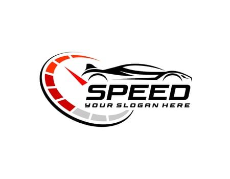 Car Garage Premium Concept Logo Design vector