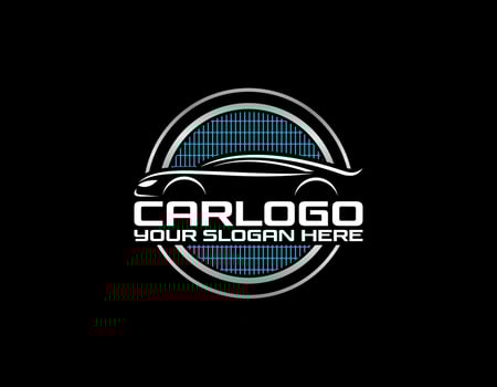 Sport Car Logo Design. Automotive, Car Showroom, Car Dealer Logo Design Vector