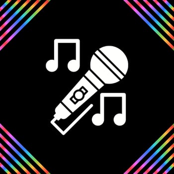 Karaoke Vector Icon