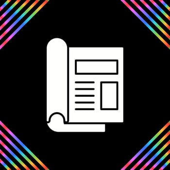 Magazine Vector Icon