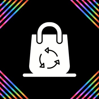 Eco Bag Vector Icon