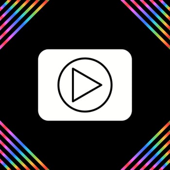 Play Button Vector Icon