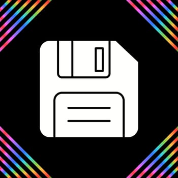 Floppy Disk Vector Icon