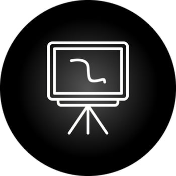 Whiteboard Vector Icon
