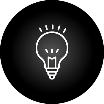 Light Bulb Vector Icon