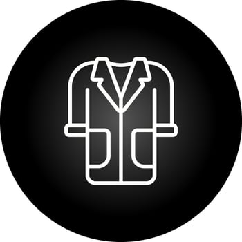 Lab Coat Vector Icon