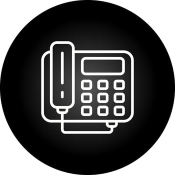 Telephone Vector Icon