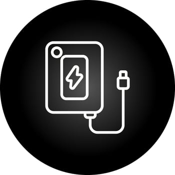 Power bank Vector Icon