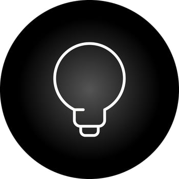 Lightbulb Vector Icon