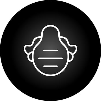 Dust mask Vector Icon
