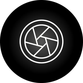 Photography Lens Vector Icon