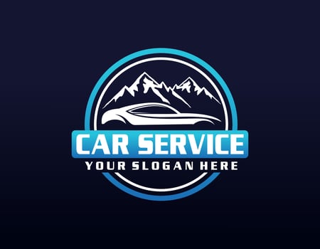 Auto Car Logo vector