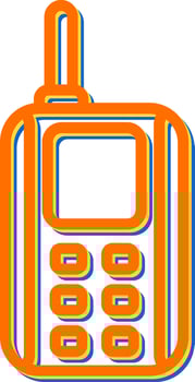 Walkie Talkie Vector Icon