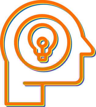 Brainstorming Vector Icon