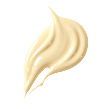 Creamy White Cosmetic Moisturizer Swirl Texture png