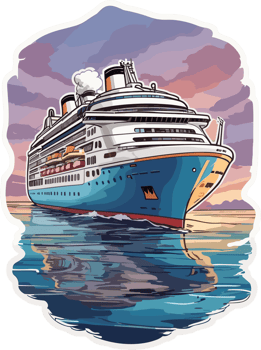 Embark on a Journey of a Lifetime Exploring the Beauty of Cruise Ships AI Generative png