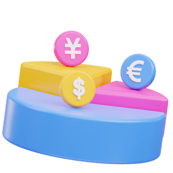 infographic icon 3d rendering illustration png
