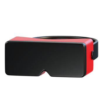 3d virtual reality vr headset icon isolated 3d render illustration png