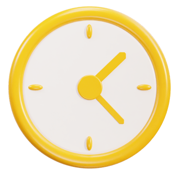wall round clock 3d icon timekeeping social media countdown time management icon png