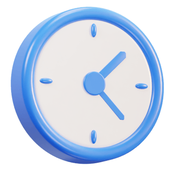 wall round clock 3d icon timekeeping social media countdown time management icon png