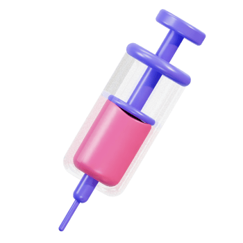 syringe for medical injection vaccination medicine medical equipment 3d icon png