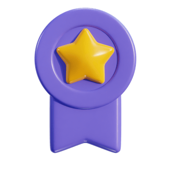 3d ribbon award meal icon png
