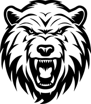 Bear - High Quality Vector Logo - Vector illustration ideal for T-shirt graphic