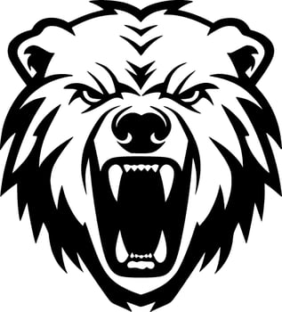 Bear - High Quality Vector Logo - Vector illustration ideal for T-shirt graphic