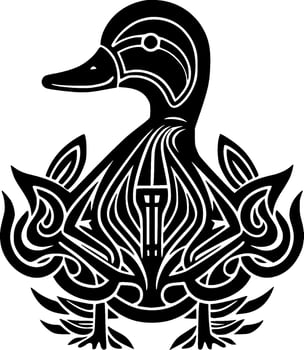 Duck - High Quality Vector Logo - Vector illustration ideal for T-shirt graphic