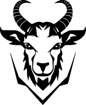 Goat - High Quality Vector Logo - Vector illustration ideal for T-shirt graphic