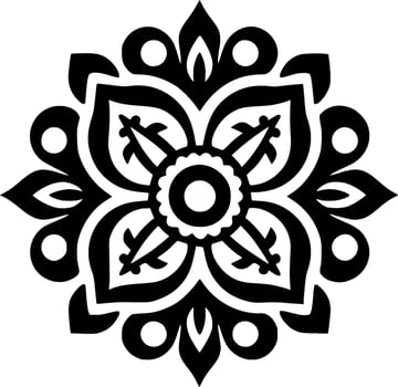 Mandala - High Quality Vector Logo - Vector illustration ideal for T-shirt graphic