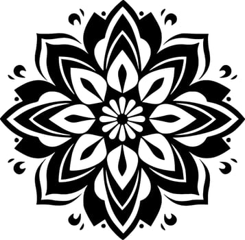 Mandala - High Quality Vector Logo - Vector illustration ideal for T-shirt graphic