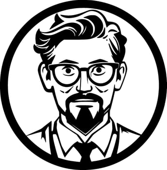 Teacher - High Quality Vector Logo - Vector illustration ideal for T-shirt graphic