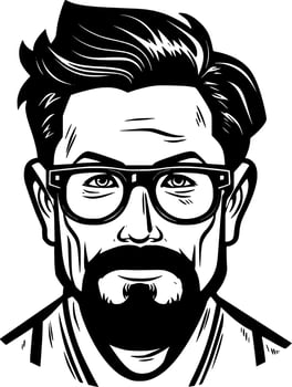 Teacher - High Quality Vector Logo - Vector illustration ideal for T-shirt graphic