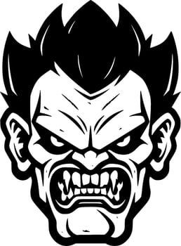 Zombie - High Quality Vector Logo - Vector illustration ideal for T-shirt graphic