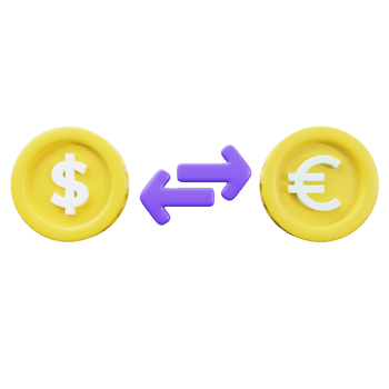 Money Exchange 3D Icon png