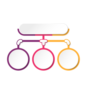 Infographic process design 3 options or steps. png
