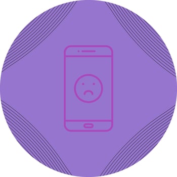 Sad Face Vector Icon