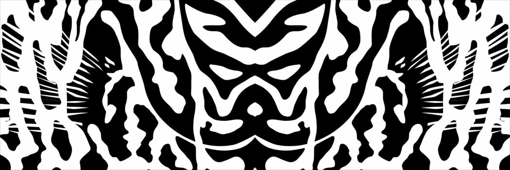 Artistic Motifs Pattern Inspired by Symphysodon or Discus Fish Skin, for decoration, ornate, background, website, wallpaper, fashion, interior, cover, animal print, or graphic design element vector