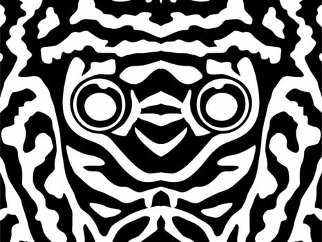 Artistic Motifs Pattern Inspired by Symphysodon or Discus Fish Skin, for decoration, ornate, background, website, wallpaper, fashion, interior, cover, animal print, or graphic design element vector