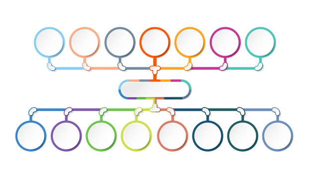 Infographic process design 15 options or steps. png