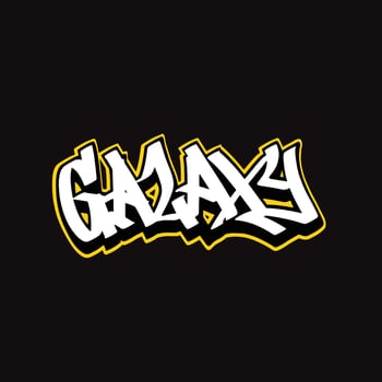graffiti vector tagging letter word text street art mural