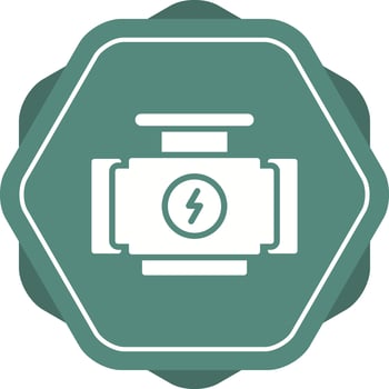 Car Engine Vector Icon