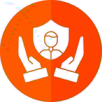 Personal Security Vector Icon Design