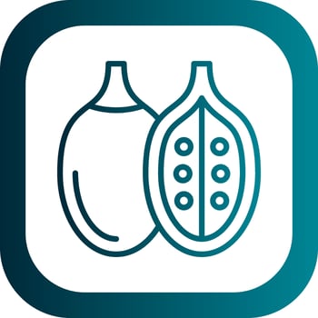 Tamarillo Vector Icon Design