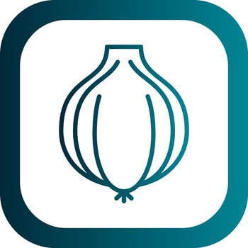 Garlic Vector Icon Design